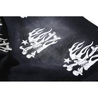 Pantalones Cortos de Baloncesto con Logo Impreso Secado Rápido Puro Algodón - details 9