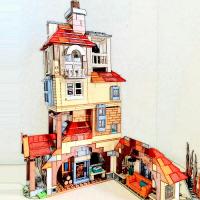 Bloques de construcción DIY para niños, compatible con bloques de construcción de juguete, alta precisión, entretejido ensamblado - details 0