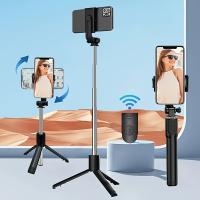 Trípode Portátil Universal para Móvil con Rotación de 360 ° , Soporte Antivibración Inalámbrico para Fotos y Selfies, Gimbal de Mano para Viajes y Transmisiones en Vivo - details 7