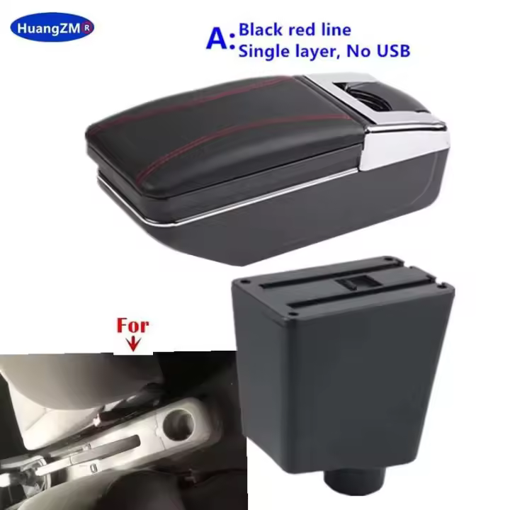 Asiento III 2001-2008 adecuado para 6J Ibiza 6L CA calibración de reposabrazos accesorios de modificación de coche - 1