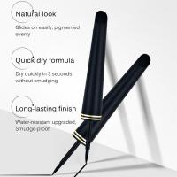 Lápiz de Eyeliner de Líquido Negro de Secado Rápido Pluma de Ojos Suave sin Manchas - details 3