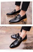 2024 Moda Tablet Formal Hombres Casual Diseñador Vestido Cuero Oxford Zapatos de Negocios - details 3