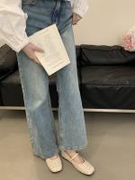Xiaoxiangfeng remache Mary Jane zapatos nueva cabeza cuadrada boca poco profunda solo zapatos de fondo plano cinturón de una palabra zapatos pequeños de cuero - details 9