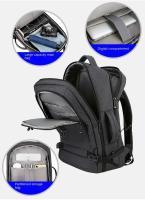 Mochila de Viaje USB 40L Expandible Resistente al Agua, Aprobada para Vuelos, Mochila Duradera para Hombres 17 Pulgadas - details 8