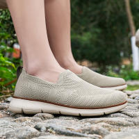 Mules antideslizantes para hombre, zapatos ligeros para caminar, transpirables, color gris - details 14