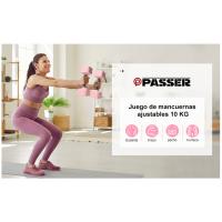 4,54 KG Juego de Pesas de Mano Ajustables