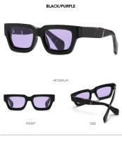 Toyear-gafas de sol cuadradas clásicas para mujer y hombre, lentes de sol de tendencia, diseñador de lujo, gafas de conducción Punk, UV400 - details 8