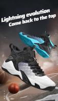 Zapatillas de baloncesto para hombre, zapatillas antideslizantes transpirables, deportes de moda - details 0