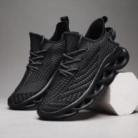 Zapatillas de correr para hombre, zapatillas deportivas transpirables, zapatillas antideslizantes para exteriores, zapatillas para correr cómodas e informales para parejas - details 17