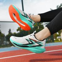 Zapatos deportivos para hombre, zapatillas ligeras de malla plana para correr, zapatos informales con cordones de alta calidad para caminar al aire libre para hombre - details 1