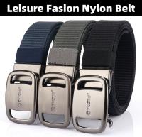 Cinturón Casual de Nylon Versátil Tamaño Grueso de 3.5CM con Hebilla de Aleación - details 0