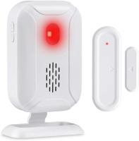 Sectyme timbre inalámbrico para puerta abierta, timbre LED intermitente con 36 tonos de llamada, ideal para tienda y puerta - details 0