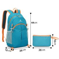 Mochila plegable grande, ultraligera mochila de viaje con cremallera, impermeable, para ciclismo y montañismo - details 4