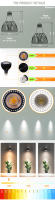 Luz de Espectro Completo LED Aladin PAR30 PAR38 E27 E26 G12 15W 20W 25W 30W - details 1