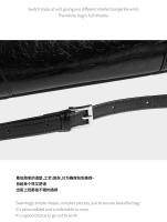 Bolso nuevo Bolso ligero de lujo premium para las axilas Bolso de mano Bolso bandolera de un hombro Bolso de cuero encerado para mujer - details 13