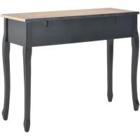 Mesa de entrada recibidor consola 3 cajones madera MDF mesa auxiliar pasillo vestíbulo comedor teléfono llaves mueble aparador tocador - details 13