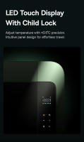 Baseus-refrigerador 2 en 1 para coche, refrigerador portátil 2 en 1, serie t-space, para Tesla Model Y, para Camping - details 7