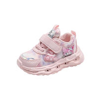 Zapatos de niñas primavera y otoño nuevas luces zapatos deportivos de 1-3 años de edad 2 zapatos de bebé zapatos de viaje de cuero transpirable suela suave - details 13
