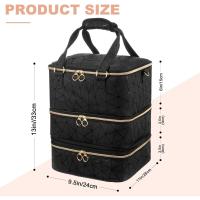 Estuche Organizador de Esmalte de Uñas, para 84 Botellas y Lámpara de Uñas - details 2