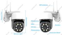 Cámara de Seguridad IP 5MP TUYA Control PTZ 360° Vigilancia Inalámbrica Hogar Inteligente - details 13