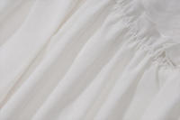 BUNO-vestidos elegantes de verano para mujer, novedad de 2024, vestidos de fiesta blancos, vestido corto acampanado de corte A para vacaciones - details 14