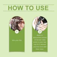 HOEGOA Nutre e Hidrata el Cabello, Cuidado Esponjoso, Mascarilla para un Cuidado del Cabello Suave y Radiante - details 2