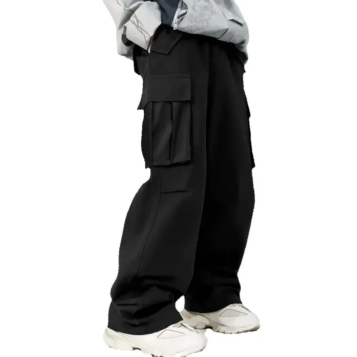 Pantalones de Trabajo para Hombres de Talla Grande Tejido de Composición Versátil - 1