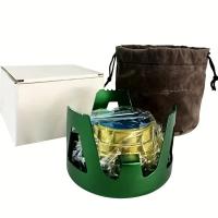 Estufa de Alcohol Portátil Mini Ideal para Acampar, Picnic, Barbacoa y Pescar - details 4