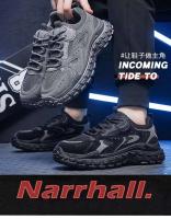 Nuevos zapatos deportivos para correr y caminar antideslizantes y resistentes al desgaste para hombre atos 2024 - details 0