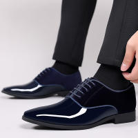 Zapatos formales de negocios para hombre, zapatos sencillos para hombre, bajos, británicos, punta afilada - details 3