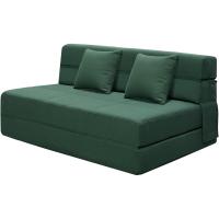 70 x 190 cm Sillón Cama Plegable, Sofá Cama Plegable con Espuma de Memoria y Almohada, Colchón de Suelo para Yoga, Oficina, Salón, Futon Sofá Cama Portada Lavable Unos, Gris Claro - details 42