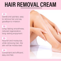 La piel con ingredientes suaves nutre la piel del cuerpo delicada, tierna y suave. Crema depilatoria - details 4
