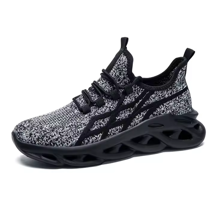 Zapatillas de correr para hombre, zapatos deportivos, tenis para exteriores, ligeras, amortiguadoras, informales, a la moda - 1