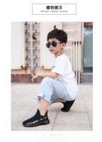 Zapatillas de deporte de punto antideslizantes para niños, zapatos deportivos ligeros para correr, moda para niños - details 17
