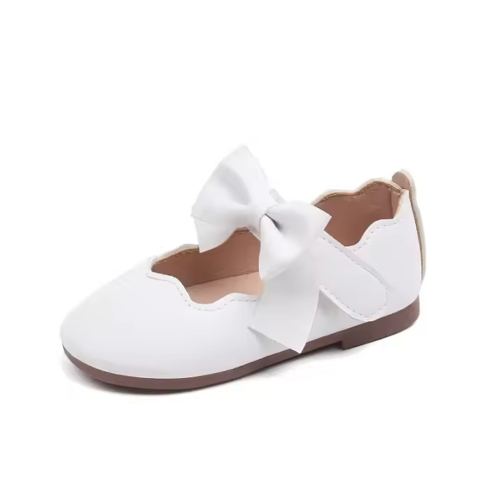 Zapatillas de niña de color liso con cordones suaves para los primeros pasos - 1