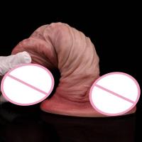 Leten SXXY Juguetes Sexuales de Silicona de Doble Capa con Ventosa, Tacto Suave de Piel, Tapón Anal de Dos Capas para Hombres Adultos - details 6