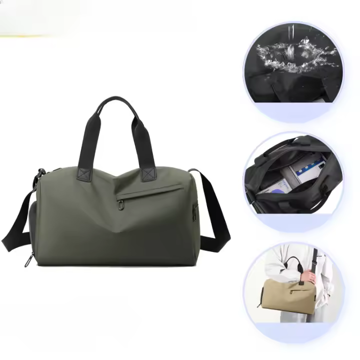 Ejercicio del bolso de hombro de natación con separación húmeda y seca para hombres de la bolsa de fitness - 1