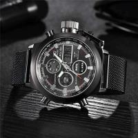 Reloj Digital de Lujo Curden Función Multifunción para Deportes Reloj de Acero Completo con LED - details 1