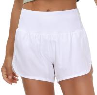 Pantalones cortos deportivos Lo de cintura alta de secado rápido para mujer, ropa deportiva para gimnasio, Yoga, correr,ciclismo - details 15