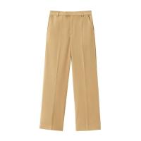 BUNO-Conjunto de 2 piezas con bolsillos para mujer, pantalones con cuello en V, sin mangas, chaleco de una sola botonadura, con cremallera, a la moda, verano, 2025 - details 11
