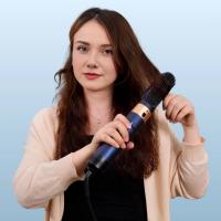 Nuevo estilizador de pelo Seco 6 en 1, Cepillo Multifuncional de 1000W para Cardar y Rizar el Cabello - details 7
