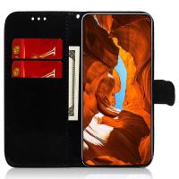 Para Google Pixel 8a Funda de cuero PU con diseño de flores rubor y ranuras para tarjetas - details 0