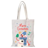 Bolso de Moda de Lienzo de Playa Ecológico Bolso de Compras de Navidad para Mujeres - details 7