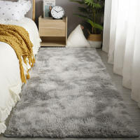 Alfombra De Plush Para Dormitorio Alfombrilla Suave Para Pies Alfombra De Niños Para Sala De Estar Decoración De Habitación Antideslizante Poliéster 100% - details 1