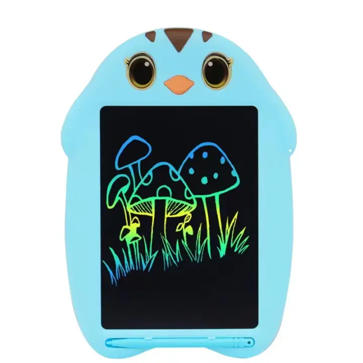 Tableta de escritura LCD para niños, tablero de dibujo con pantalla colorida de grafiti de dibujos animados, juguete de aprendizaje, regalo para niños pequeños, 8,5 pulgadas - 1