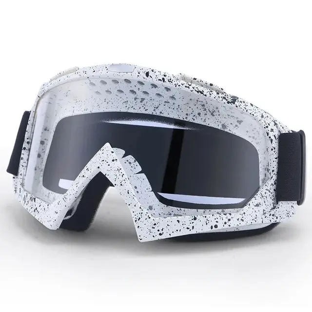Gafas de esquí antiniebla para Snowboard, lentes de protección UV para deportes al aire libre, ciclismo, motocicleta, a prueba de viento, Invierno - 1