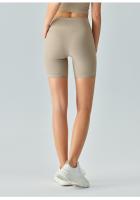 Shorts de Yoga de Cintura Alta para Mujeres Control de Barriga, Tela Elástica - details 8