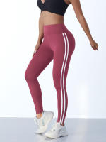 Pantalones Deportivos Casuales de Cintura Alta Cinturón Elástico de 4 Vías para Mujeres - details 10