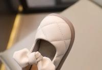 Mary Janes-zapatos de cuero de PU para niñas, calzado de princesa versátil, moda coreana, fondo suave, lindo Lazo, primavera y otoño - details 12