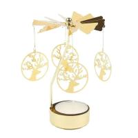 Velas Giratatorias de Metal en Formas de Copo de Nieve y Ángel Portavelas para Té Romántico, Boda, Decoración del Hogar en Navidad - details 37